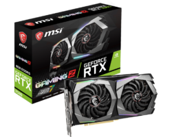 Carte Graphique MSI GeForce RTX 2060 Gaming Z 6Go GDDR6