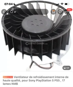 Ventilateur Interne PS5 Haute Qualité - 17 Lames NMB