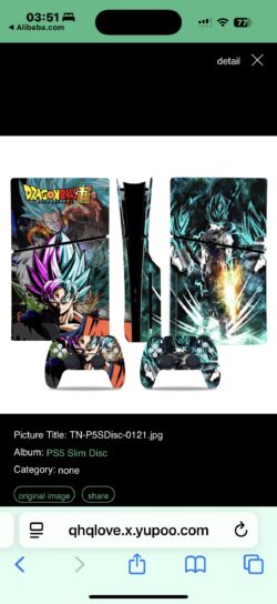 Skin PS5 Slim Ghost of Tsushima - Design Samouraï et Feuilles d'Automne – Image 2