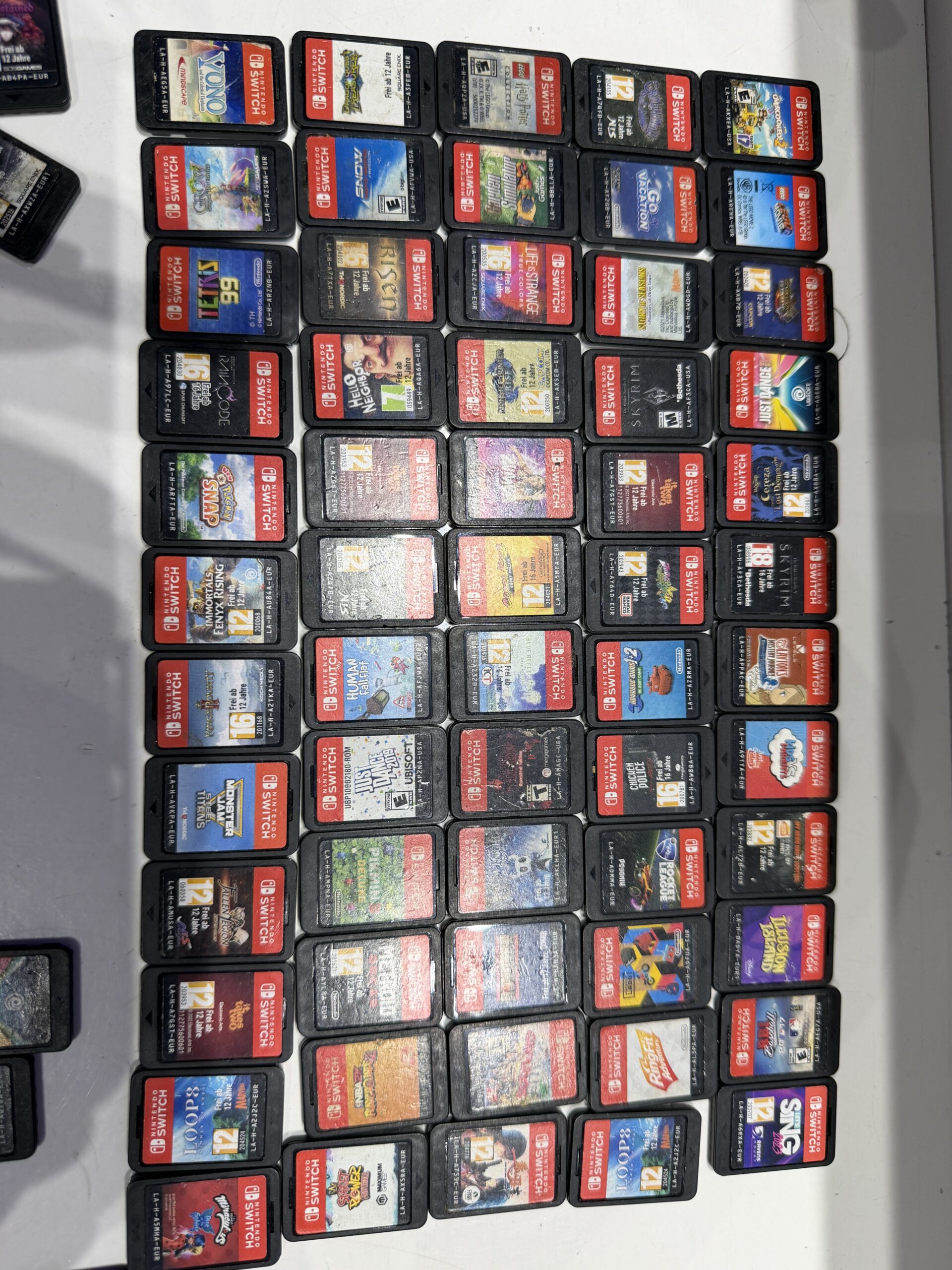Lot de 16 jeux Nintendo Switch d'occasion – Image 3
