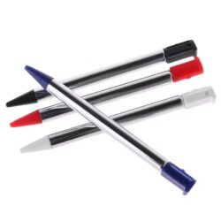 Lot de 4 Stylets Haute Précision pour Nintendo DS/DSi/3DS - Embouts Colorés