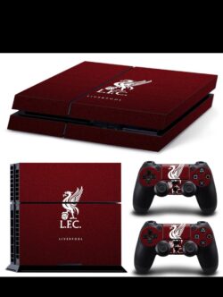 Skin PS4 Liverpool - Vinyle Rouge & Blanc - Console et Manettes