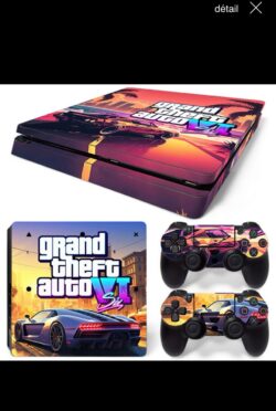 Skins PS4 Grand Theft Auto VI - Pack complet console et manettes