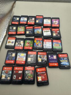 Lot de 24 jeux Nintendo Switch d'occasion