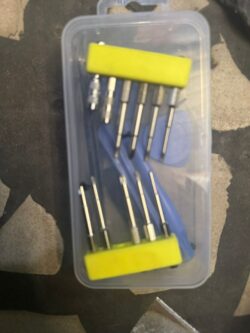 Kit de 8 Embouts de Précision pour Vis - Boitier de Rangement Inclus
