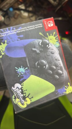 Manette Nintendo Switch Pro - Édition Splatoon 3