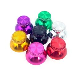 Lot de 7 Sticks Analogiques en Métal pour Manette de Jeu - Couleurs Variées