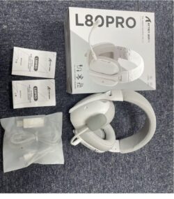 Casque Gaming sans fil Attack Shark L80PRO - Blanc