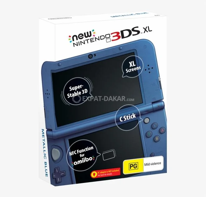 Console New Nintendo 3DS XL Bleue Métallique