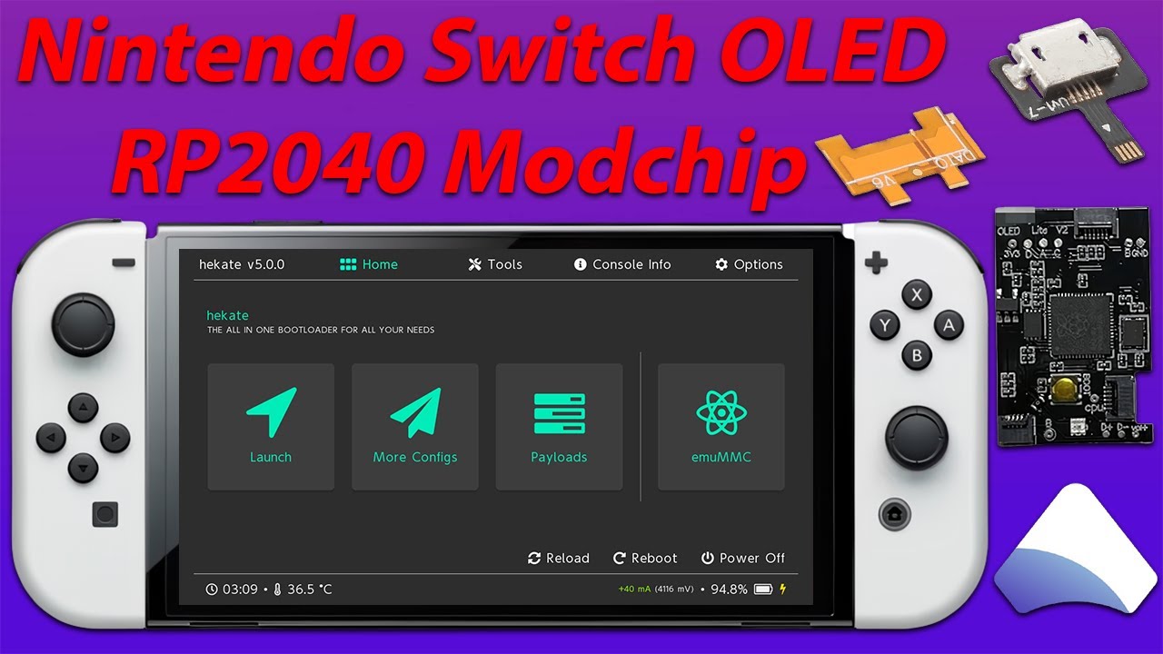 Nintendo Switch OLED - Flashe + jeux