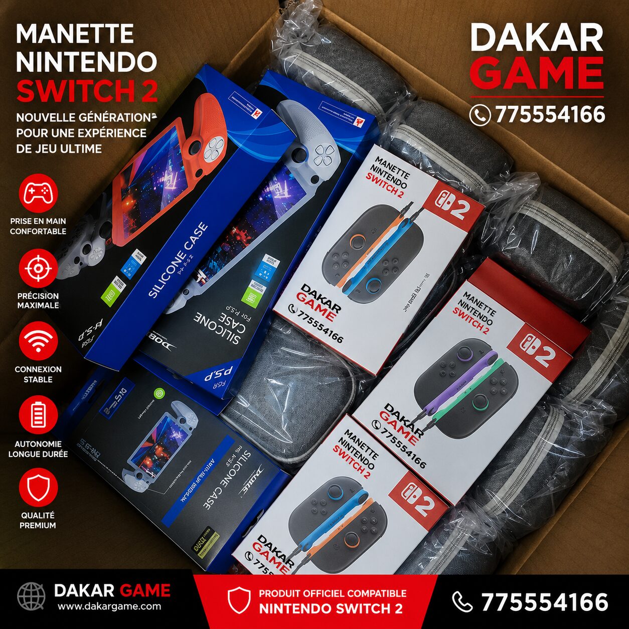Chargeur Nintendo switch 2 – Image 2