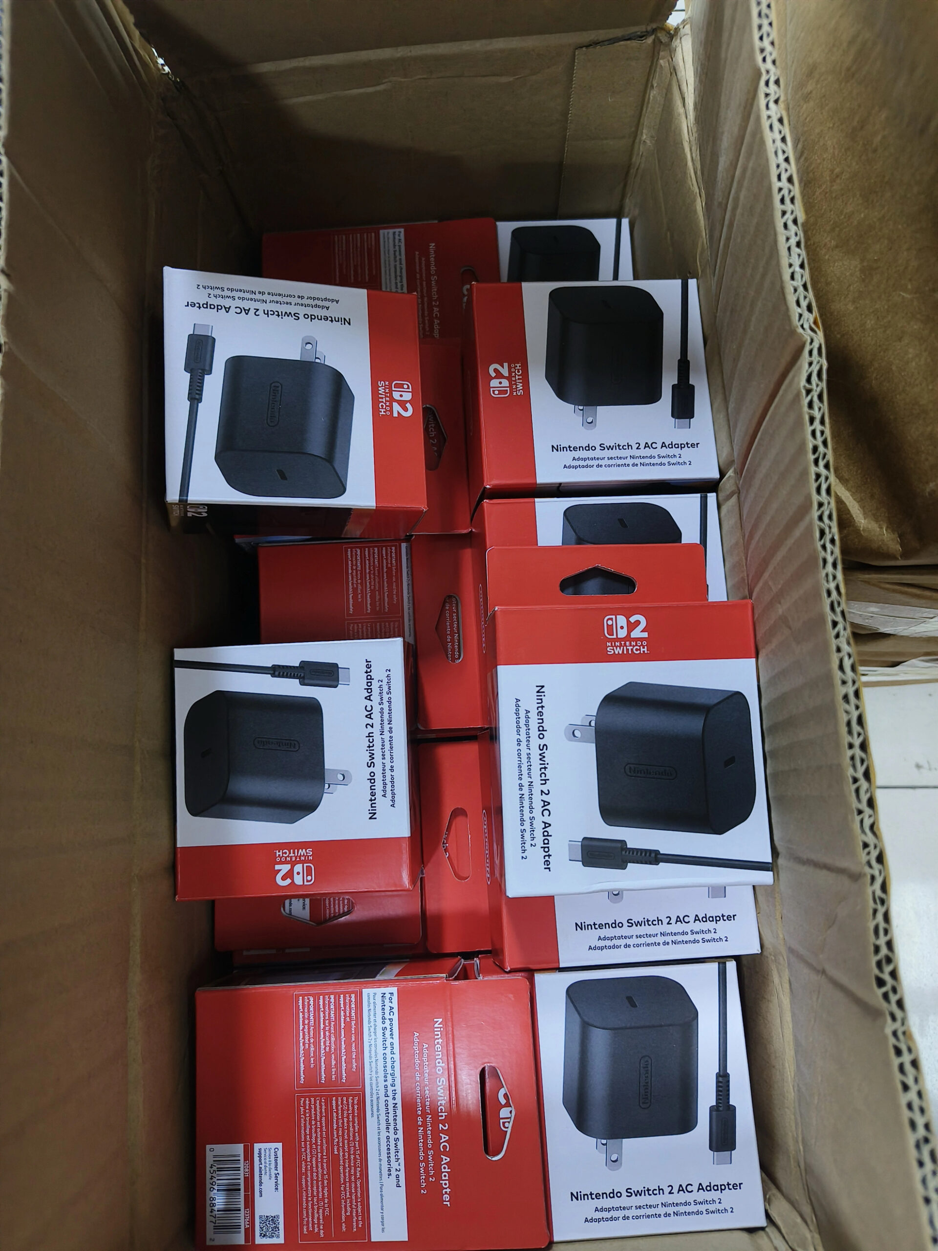 Chargeur Nintendo switch 2